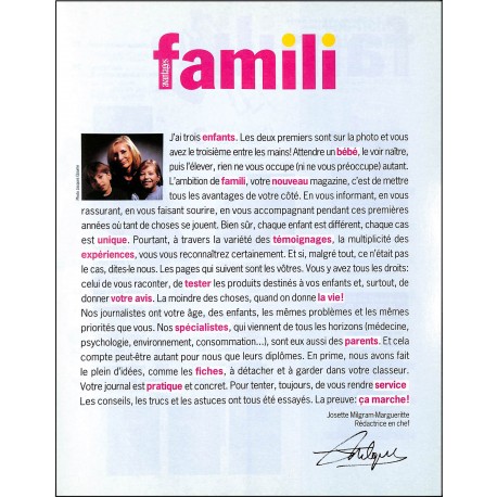 Famili |Premier Numéro