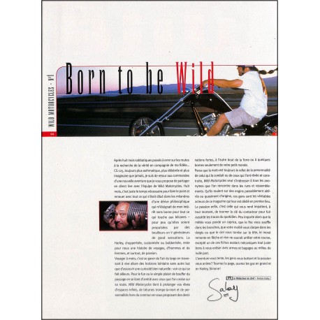 Wild Motorcycles |Premier Numéro