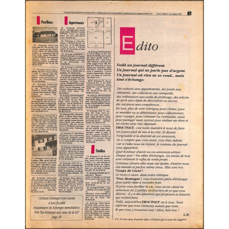 TROC tout |Premier Numéro