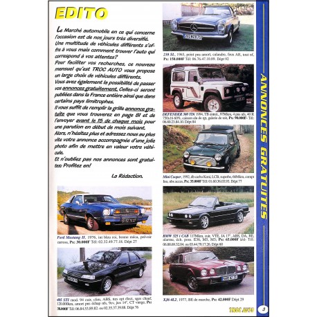 TROC AUTO magazine |Premier Numéro