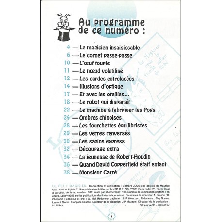 LE PETIT MAGICIEN |Premier Numéro