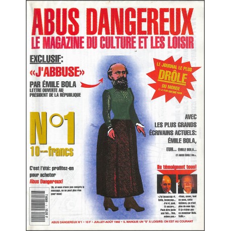 ABUS DANGEREUX |Premier Numéro