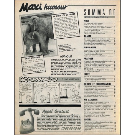 Maxi |Premier Numéro