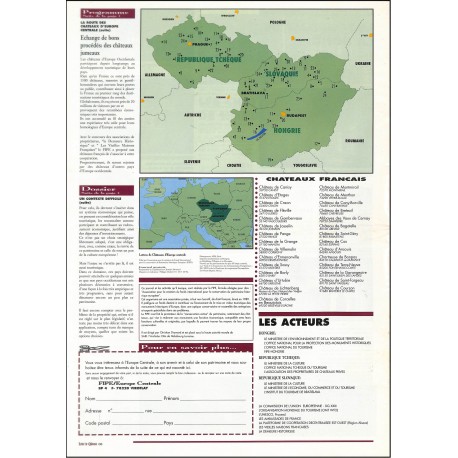 Lettre de châteaux |Premier Numéro