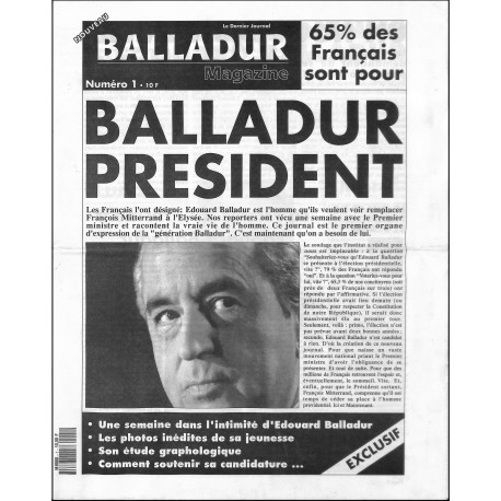 BALLADUR magazine |Premier Numéro