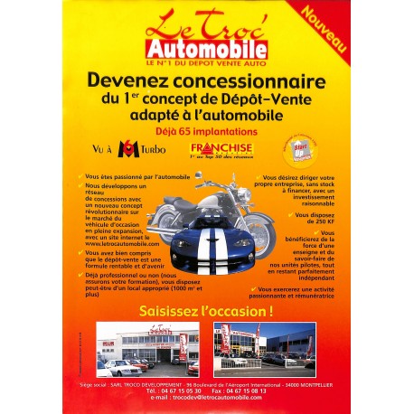 TROC AUTO magazine |Premier Numéro