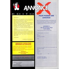 ANNONCE X |Premier Numéro 2