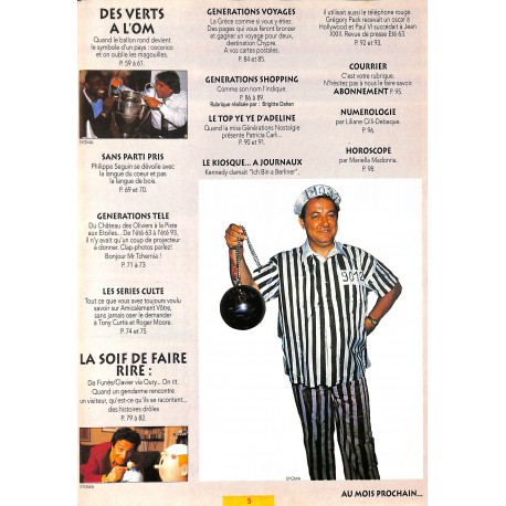 GENERATION NOSTALGIE |Premier Numéro