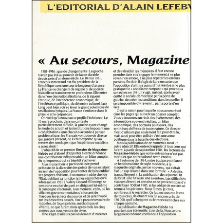 Les dossiers de MAGAZINE HEBDO |Premier Numéro