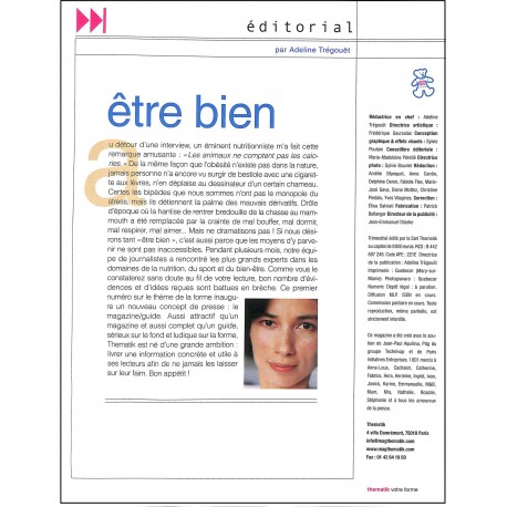 votre forme |Premier Numéro