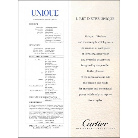 unique |Premier Numéro