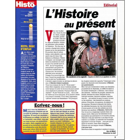 HISTO MAGAZINE |Premier Numéro