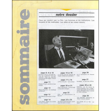 LE CHOC DU MOIS |Premier Numéro