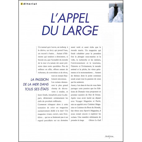 MER & OCEAN |Premier Numéro