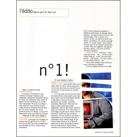 UNIVERS INTERACTIF |Premier Numéro