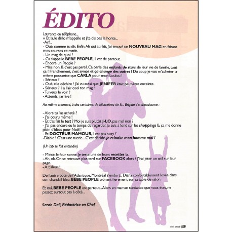 Bébé People |Premier Numéro