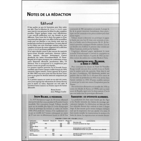 SOLDATS, UNITÉS & ARMEMENTS |Premier Numéro