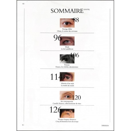OBSESSION |Premier Numéro