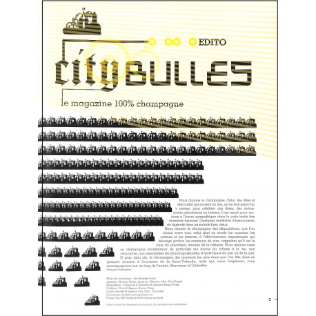 city BULLES |Premier Numéro