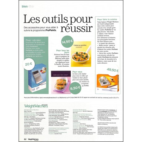 Weight Watchers magazine |Premier Numéro