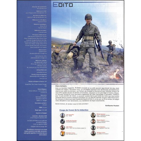 LES CAHIERS DE PC4WAR |Premier Numéro