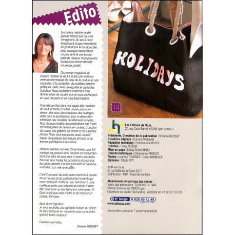 Coudre c'est facile |Premier Numéro