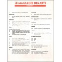 MAGAZINE DES ARTS |Premier Numéro
