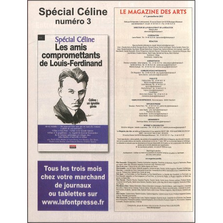 MAGAZINE DES ARTS |Premier Numéro