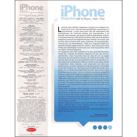 IPHONE magazine |Premier Numéro