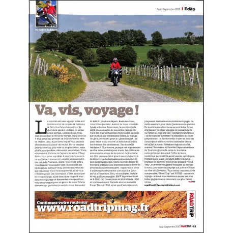ROAD TRIP magazine |Premier Numéro