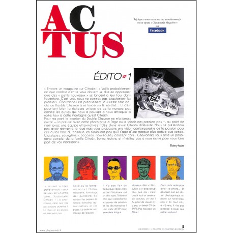 Chevronnés |Premier Numéro