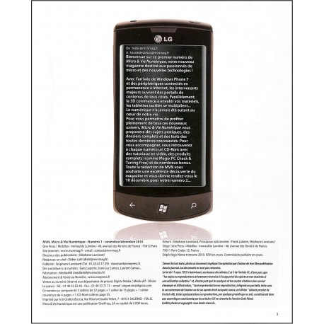 MICRO & VIE NUMERIQUE |Premier Numéro