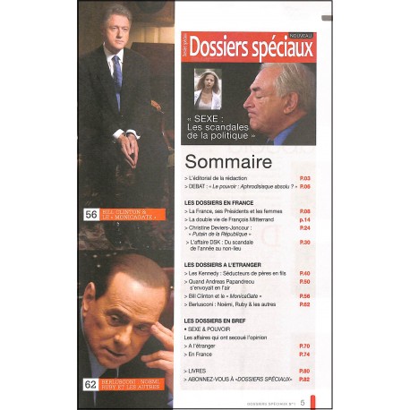 Dossiers spéciaux |Premier Numéro
