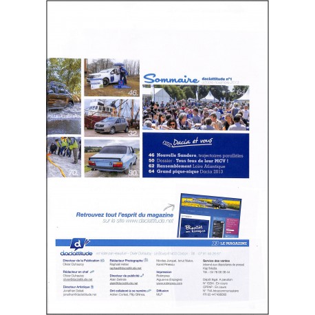 daciattitude |Premier Numéro