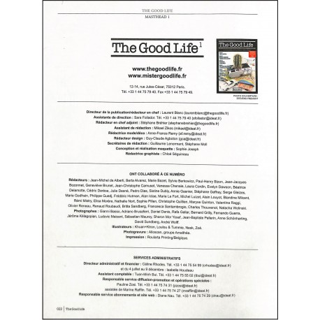 THE GOOD LIFE |Premier Numéro