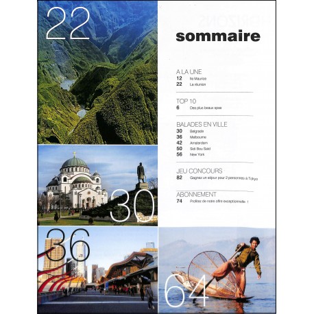 HORIZONS MONDE |Premier Numéro