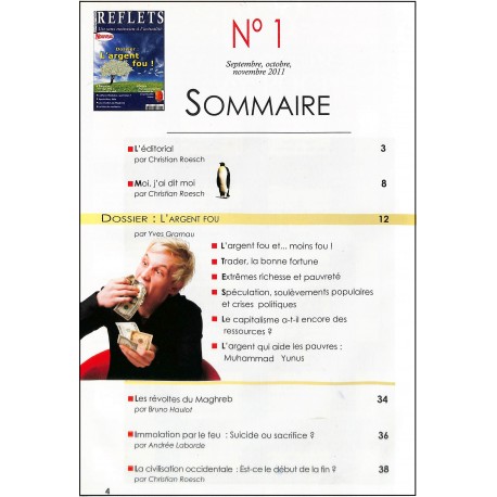 REFLETS |Premier Numéro