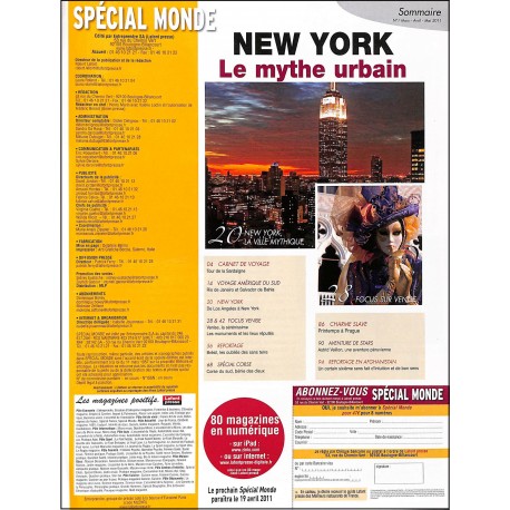 Spécial Monde |Premier Numéro