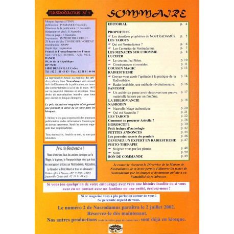 NasroDamus |Premier Numéro