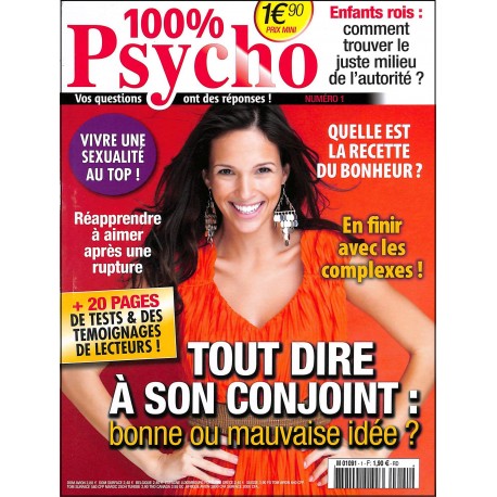 100% PSYCHO |Premier Numéro