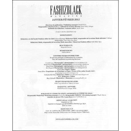 FASHIZBLACK MAGAZINE |Premier Numéro