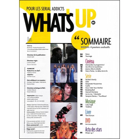 WHATS' UP |Premier Numéro