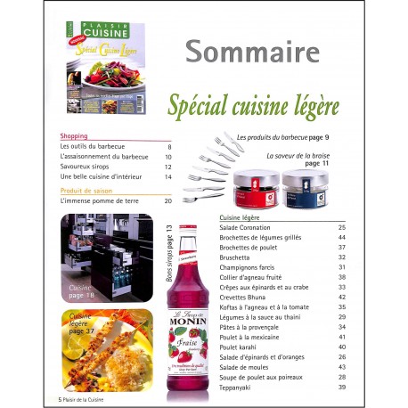 PLAISIR DE LA CUISINE |Premier Numéro