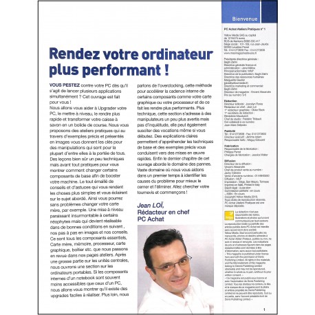 PC ACHAT ATELIERS PRATIQUES |Premier Numéro