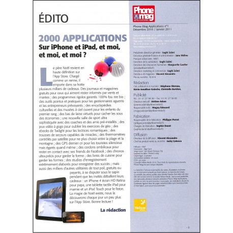 PHONE IMAG APPLICATIONS |Premier Numéro