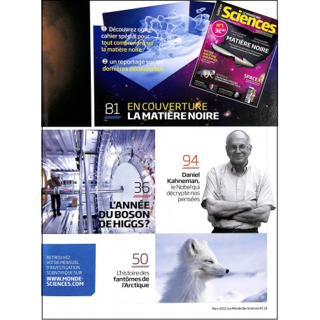 LE MONDE DES SCIENCES |Premier Numéro