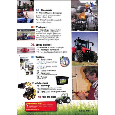 TRACTEURS revue |Premier Numéro