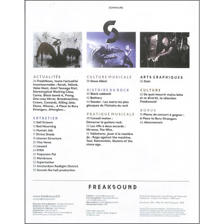 FREAKSOUND |Premier Numéro