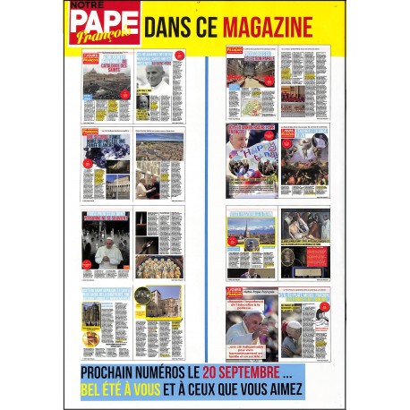 NOTRE PAPE FRANÇOIS |Premier Numéro