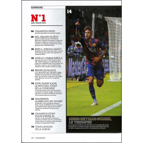 Champion |Premier Numéro